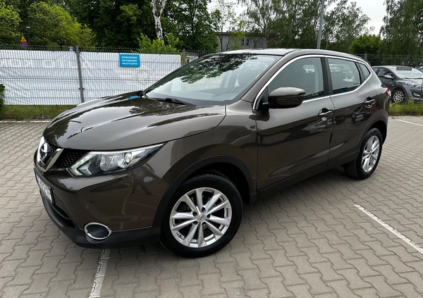 Nissan Qashqai cena 48900 przebieg: 62300, rok produkcji 2014 z Zabrze małe 277